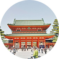 京都の観光名所平安神宮